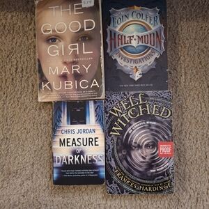 Set of Four Mystery and Thriller Books Special Edition